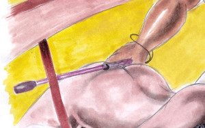 zadeček s bičíkem