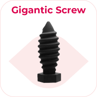 Anální kolík Gigantic Screw