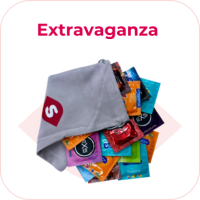 Sada kondomů extravaganza, kondomy s efekty, bariérová antikoncepce,