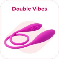 Párový vibrátor Double Vibes, vibrátor pro lesby, párový vibrátor pro lesby