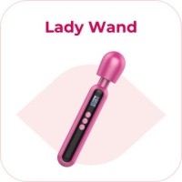 Lady Wand, masážní hlavice Lady Wand, masážní vibrátor s displejem