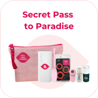 Secret Pass to Paradise, sada sexuálních pomůcek, erotická sada pomůcek