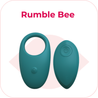 Vibrační erekční kroužek Rumble Bee s dálkovým ovládáním