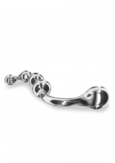 Oboustranné kovové dildo Bulb Wand (24 cm)