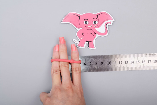 Erekční kroužky Elephant Rings, rozměry
