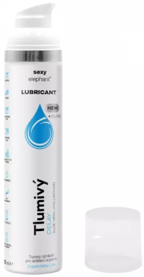 Tlumivý lubrikační gel Sexy Elephant (100 ml)