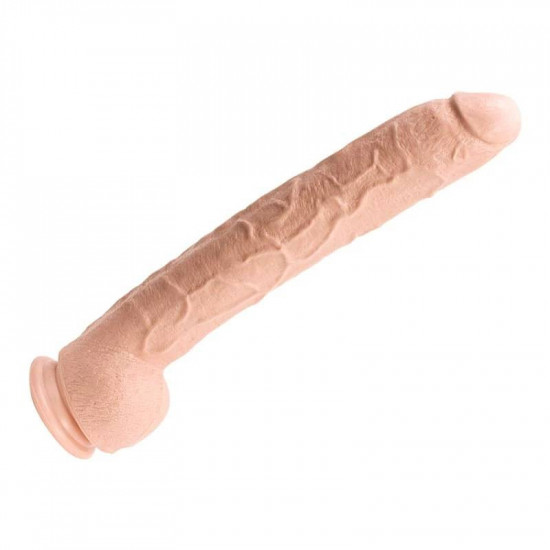 Gelové dildo XXL Rambo (37 cm)
