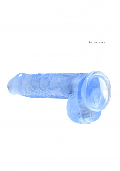 Realistické dildo Clear Pleasure (15 cm)