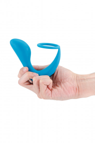 Anální kolík Slingshot II s erekčním kroužkem a dálkovým ovládáním