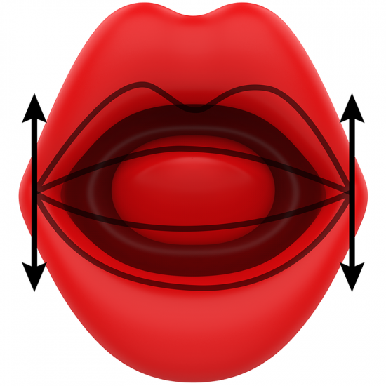 Minivibrátor French Kiss (13 cm)