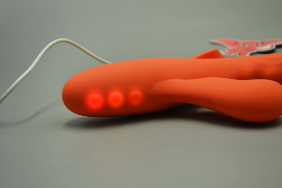 Adore Coraline – silikonový tlakový vibrátor 3v1 s nahříváním (22 cm)