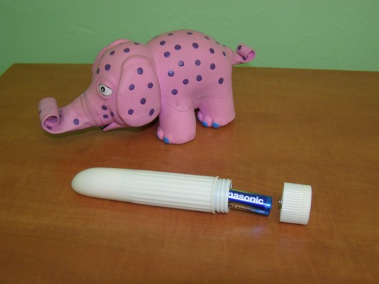 Plastový vibrátor Elephant Finger (13 cm)