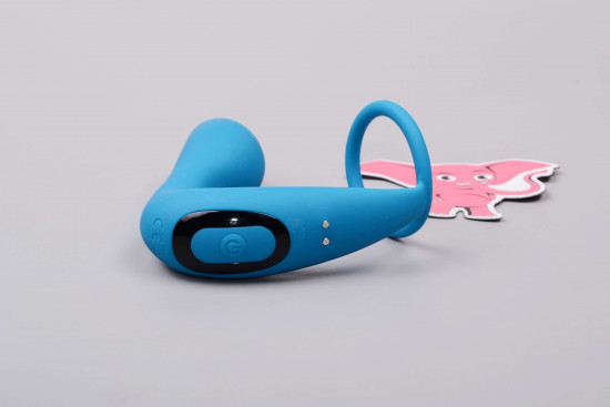 Anální kolík Slingshot II s erekčním kroužkem a dálkovým ovládáním