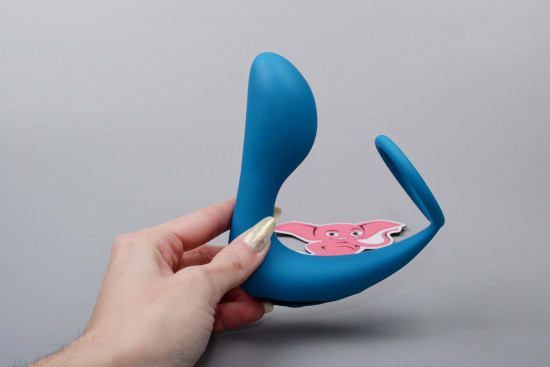 Anální kolík Slingshot II s erekčním kroužkem a dálkovým ovládáním