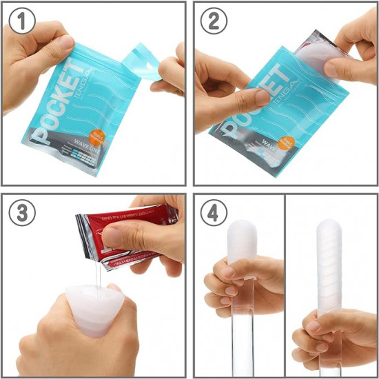 Tenga Pocket jednorázový masturbátor (7 cm)