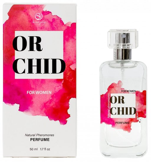 Afrodiziakální parfém s přírodními feromony pro ženy Secret Orchid (50 ml)