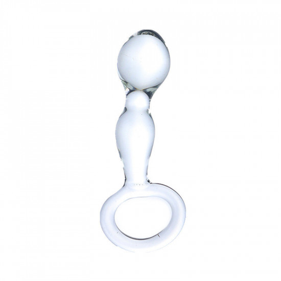 Skleněné dildo Orgasmic Me (11,5 cm)