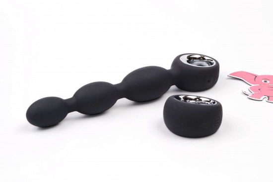 Vibrační anální kuličky Midnight Magic Dione s dálkovým ovládáním (21,8 cm)