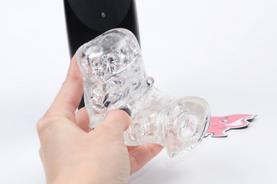 The Handy Ultimate Handjob interaktivní přirážecí masturbátor (23 cm)