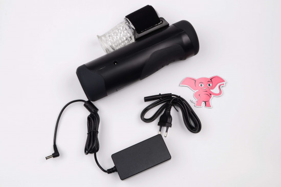 The Handy Ultimate Handjob interaktivní přirážecí masturbátor (23 cm)