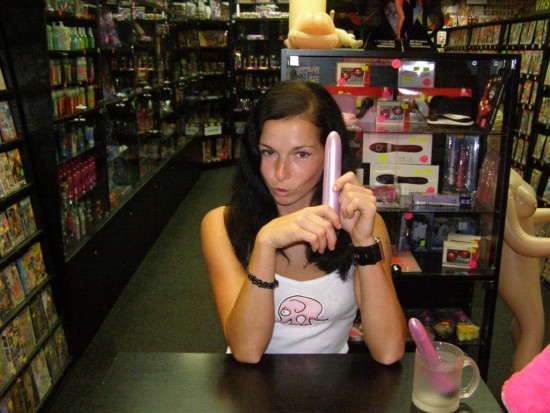 Plastový vibrátor Slim Plastic