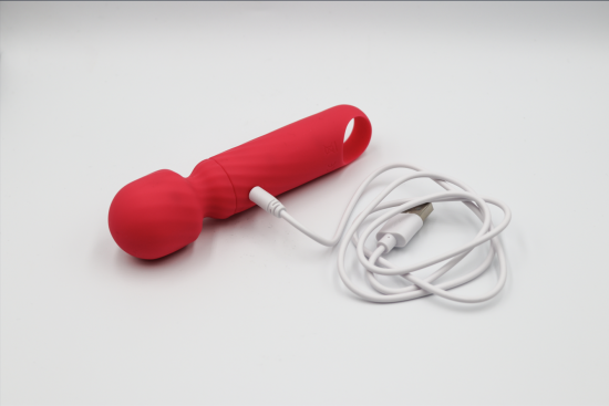 Masážní hlavice MiniWand Silicone Power (13,5 cm) + dárek ToyCleaner 75 ml