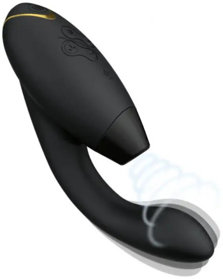 Womanizer Duo 2 tlakový vibrátor, černý