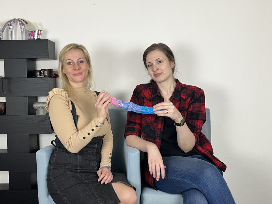 Oboustranné monster dildo Colossus (32 cm)