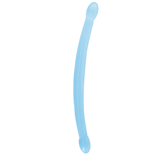 Oboustranné gelové dildo Flexi Duo (42 cm)