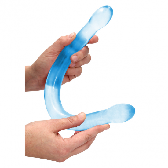 Oboustranné gelové dildo Flexi Duo (42 cm)