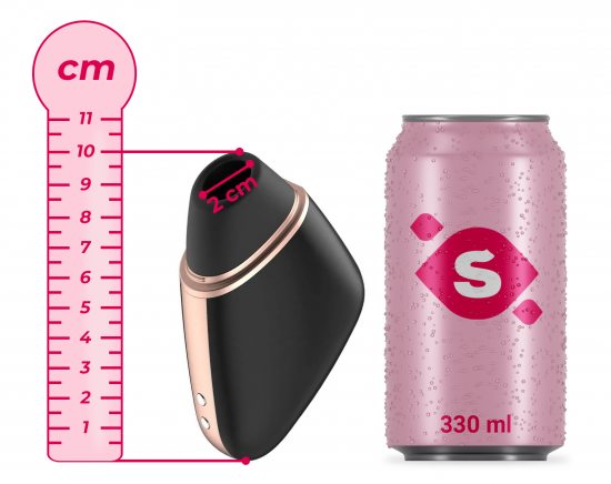 Satisfyer Love Triangle tlakový vibrátor (10 cm)