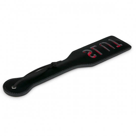 Koženková plácačka Black Slut (32,5 cm)