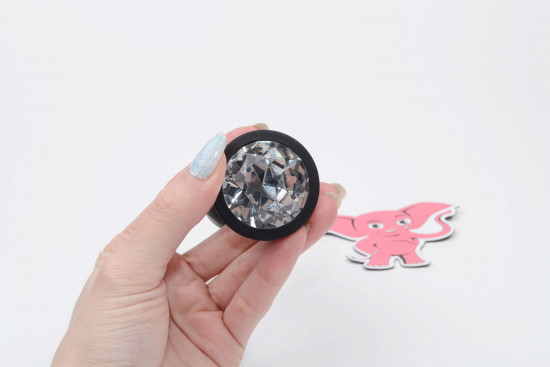 Vibrační anální kolík Diamond Vibe s dálkovým ovládáním (12,3 cm)