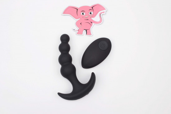 Vibrační anální kuličky Vibro Anal Beady s dálkovým ovládáním (12,8 cm)