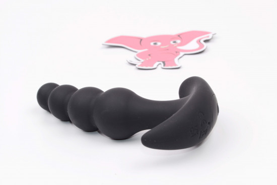 Vibrační anální kuličky Vibro Anal Beady s dálkovým ovládáním (12,8 cm)