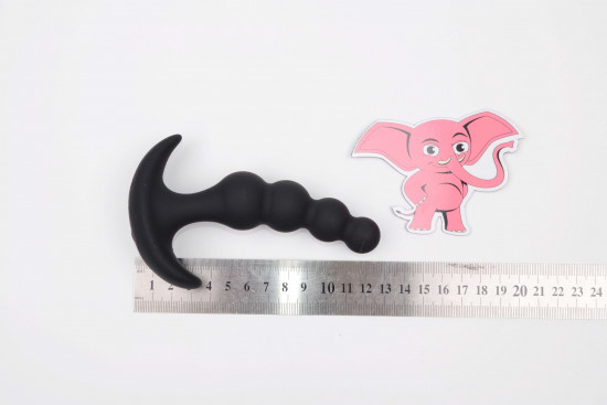 Vibrační anální kuličky Vibro Anal Beady s dálkovým ovládáním (12,8 cm), rozměry