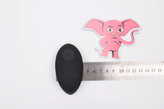 Vibrační anální kuličky Vibro Anal Beady s dálkovým ovládáním (12,8 cm), rozměry