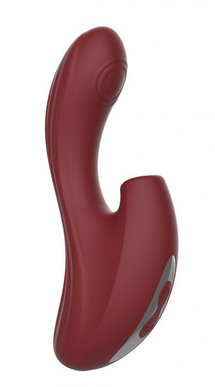 Tepající tlakový vibrátor na bod G Pressure Passion (18,1 cm)