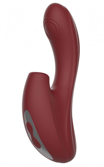 Tepající tlakový vibrátor na bod G Pressure Passion (18,1 cm)