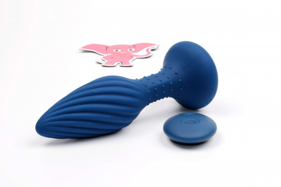 Anální kolík Rimming Blaze s dálkovým ovládáním (14,5 cm)