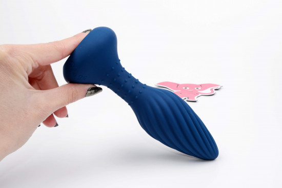Anální kolík Rimming Blaze s dálkovým ovládáním (14,5 cm)