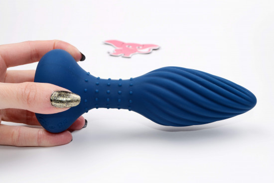 Anální kolík Rimming Blaze s dálkovým ovládáním (14,5 cm)
