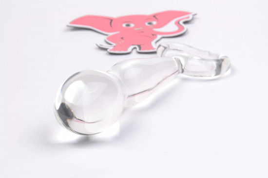 Skleněné dildo Orgasmic Me (11,5 cm)