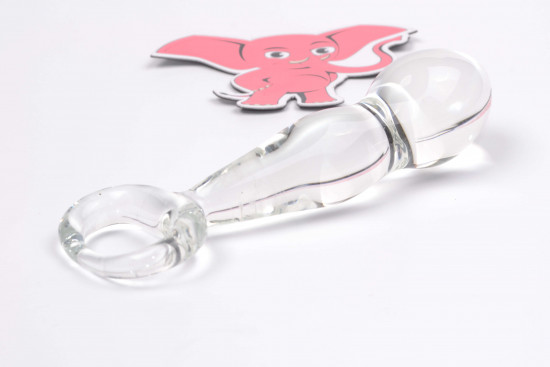 Skleněné dildo Orgasmic Me (11,5 cm)