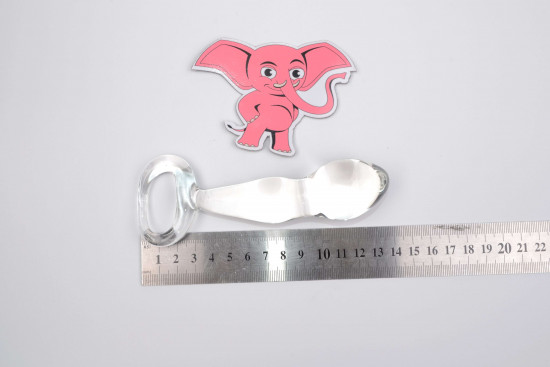 Skleněné dildo Orgasmic Me (11,5 cm)