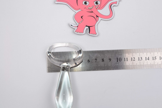 Skleněné dildo Orgasmic Me (11,5 cm)