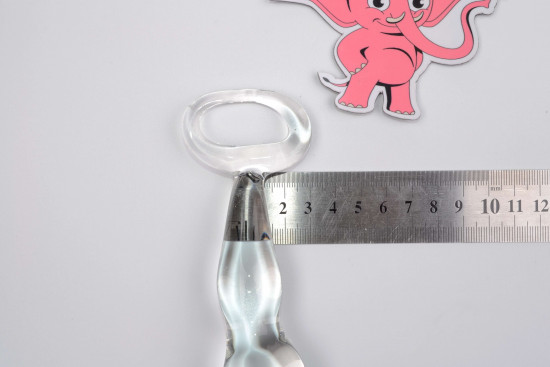Skleněné dildo Orgasmic Me (11,5 cm)