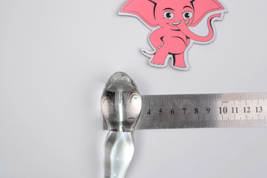 Skleněné dildo Orgasmic Me (11,5 cm)