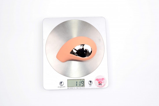 Tepající vibrátor na klitoris Pulsation Prodigy (9 cm), váha