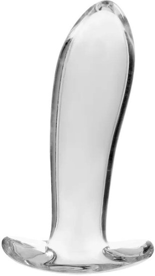 Skleněný anální kolík Borosilicate Nebula (12,5 cm)